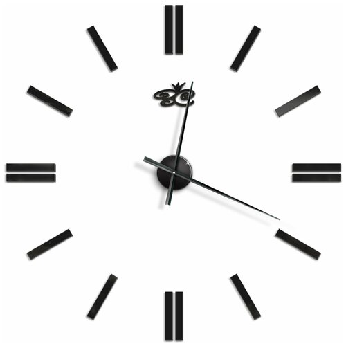 Часы настенные Эра 3-01101BK цвет черный