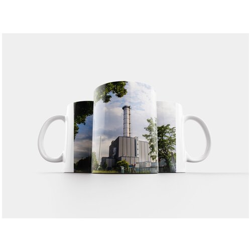 фото Кружка "электростанция, камин, металл" 320 мл lotsprints