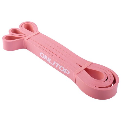 фото Эспандер ленточный, многофункциональный, 208 х 2,2 х 0,5 см, 5-22 кг, цвет розовый onlitop
