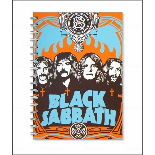 Тетрадь Black Sabbath № 6 тетрадь black sabbath 13
