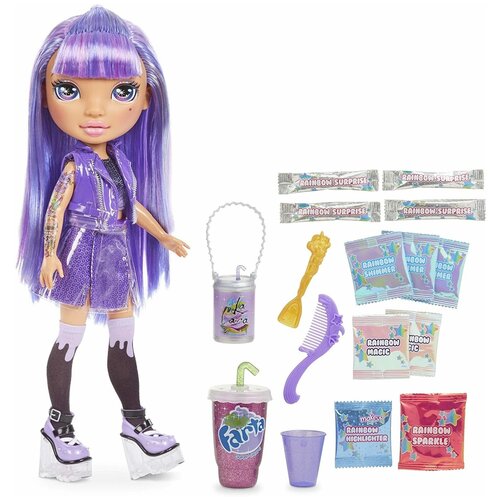 фото Кукла rainbow high amethyst rae и набор аксессуаров mga entertainment