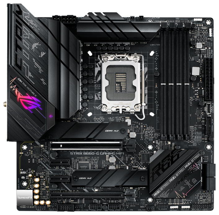 Материнская плата Asus ROG STRIX B660-G GAMING WIFI, Soc-1700, mATX