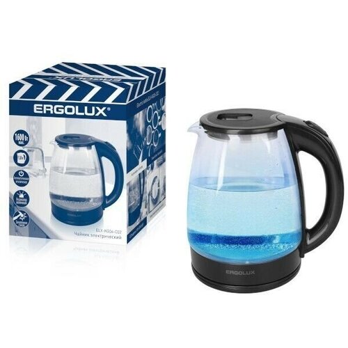 Чайник Ergolux ELX-KG06-C02 черный 137500₽