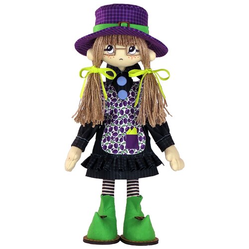 фото К1060 набор для создания каркасной текстильной куклы 'дениза' 50см nova sloboda