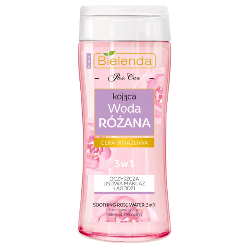 Мицеллярная вода Bielenda Rose Care Мицеллярная розовая вода 3в1 200 мл.