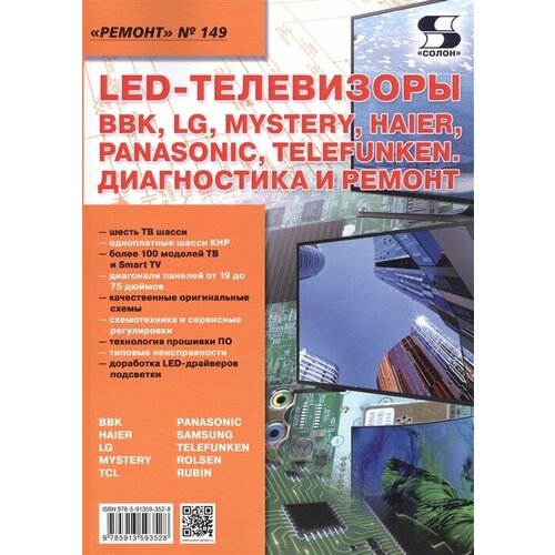 Ремонт. Выпуск № 149. LED-Телевизоры, BBK, LG, Mystery, Haier, Panasonic, Telefunken. Диагностика и ремонт