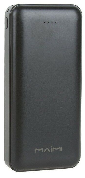Внешний аккумулятор MAIMI MI2 повербанк 20000 Mah, черный, повер банк для телефона