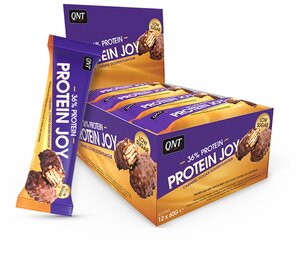 Фото Батончик QNT Protein Joy, 60 гр, печенье и крем (12 шт)