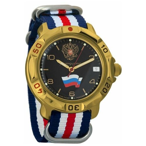 Наручные часы Восток Командирские, мультиколор наручные часы восток командирские механические командирские 819399 tricolor5 мультиколор