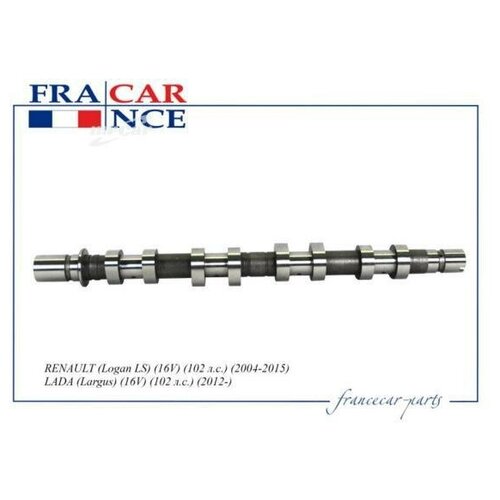 Распредвал Renault/Lada Logan/Sandero/Duster/Largus 09- 1.6 16 Кл.102 Л.С. Выпускной_pl Francecar арт. FCR20V081