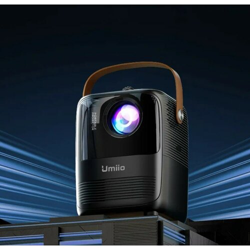 Проектор Umiio/ Портативный проектор/ Мини проектор Umiio Q2 Черный мини проектор hibeamer c80