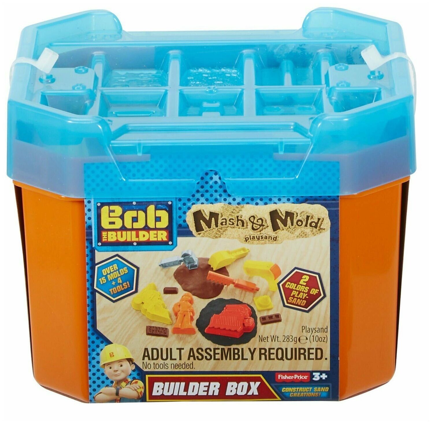 Игровой набор Bob The Builder Контейнер для строительства и песок - фото №1