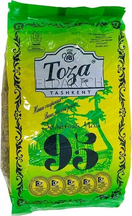 Чай Тоза 95 зеленый 400гр/5шт. - фотография № 1