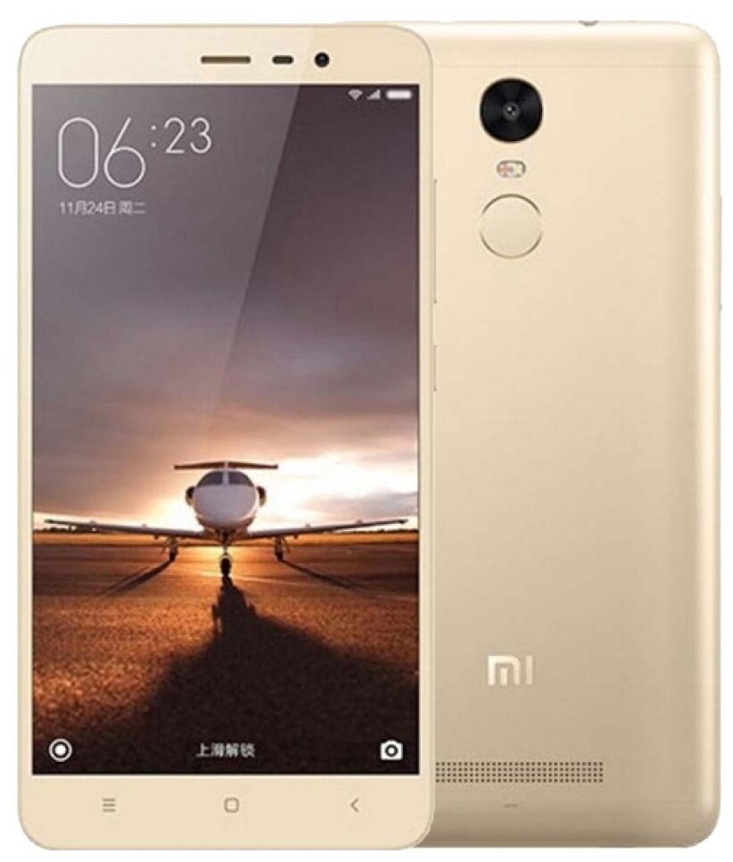 Смартфон Xiaomi Redmi Note 3 16GB 2/16 ГБ, золотой