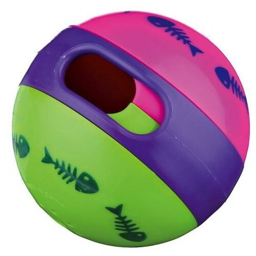 фото Игрушка для кошек trixie "мяч для лакомств", 6 см