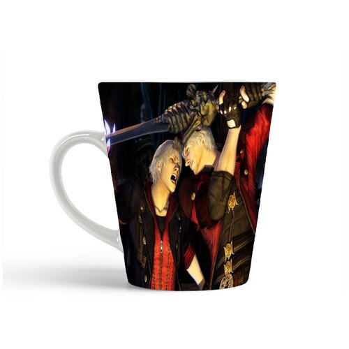 фото Кружка-латте coolpodarok devil may cry 4 оскал улыбка