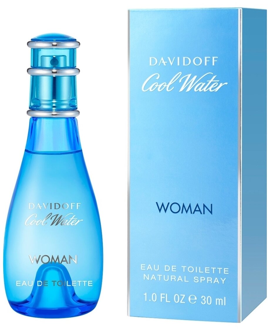 Davidoff Женский Cool Water Woman Туалетная вода (edt) 30мл