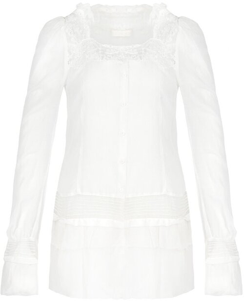 Блуза  Ermanno Scervino, размер 40, белый