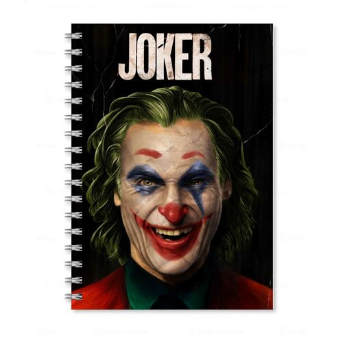 Тетрадь BUGRIKSHOP А5 принт Джокер, Joker - J0001