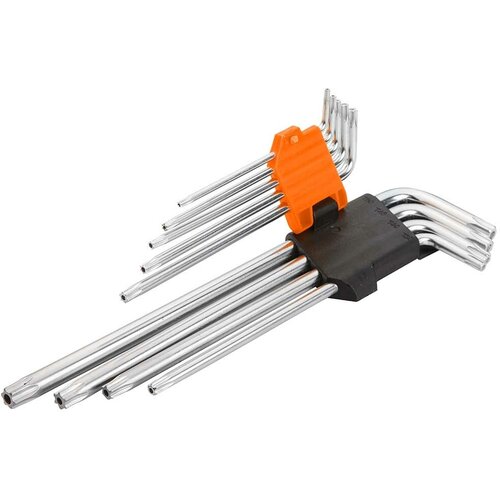Набор удлиненных шестигранных ключей TORX WOKIN, 9 предметов (207909)
