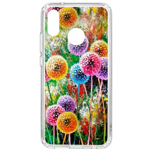 фото Чехол на huawei p20 lite / nova 3e kruche print одуванчики / чехол для huawei / чехол с рисунком / чехол с принтом / чехол для хонор / чехол для хуавей / бампер на хуавей / чехол накладка для хонор / противоударная накладка для honor huawei / защита для honor / защита на huawei / cиликоновый чехол для huawei honor / пластиковый чехол на huawei / защитный чехол для honor / чехольчик / защита телефона / ударопрочный чехол кruче