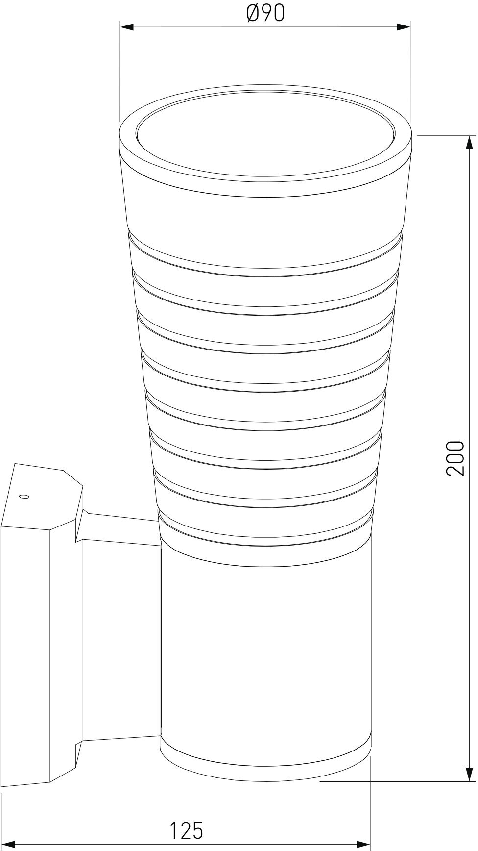 Уличный светильник Elektrostandard TUBE 1503 TECHNO LED 4690389138638 - фото №6
