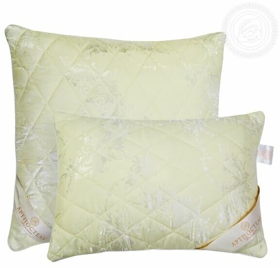 фото Подушка "Premium кашемир" арт. 1071 (пух козы/сатин-жаккард) 70х70