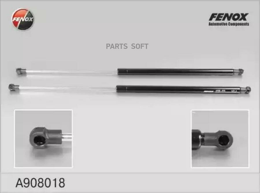 FENOX A908018 Упор газовый HONDA CIVIC 94- L=639. l=379. 465N