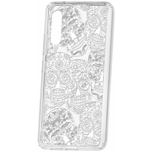 фото Чехол на samsung galaxy a90 5g kruche print skull white / чехол для samsung / чехол с рисунком / чехол с принтом / чехол для самсунг / чехол для самсунг / бампер на гелакси / чехол накладка для гэлэкси / противоударная накладка для samsung galaxy / защита для galaxy / защита на samsung / cиликоновый чехол для samaung galaxy / пластиковый чехол на самсунг / защитный чехол для самсунг / чехольчик / защита телефона / ударопрочный чехол / галакси кruче