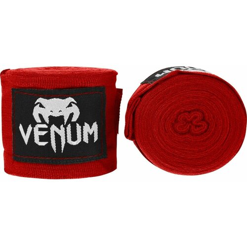 Бинт боксерский Venum Boxing Handwraps EU-VENUM-0430, красный O/S