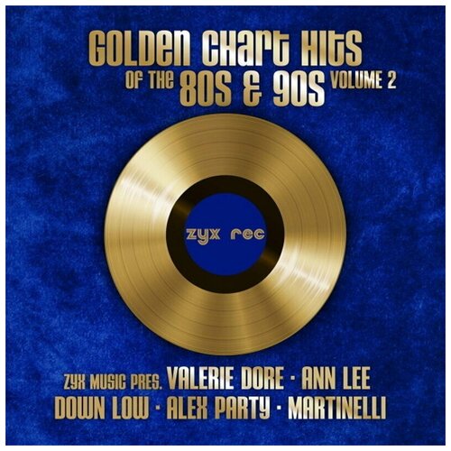 Виниловая пластинка Golden Chart Hits Of The 80  & 90 Vol.2. Black (LP)