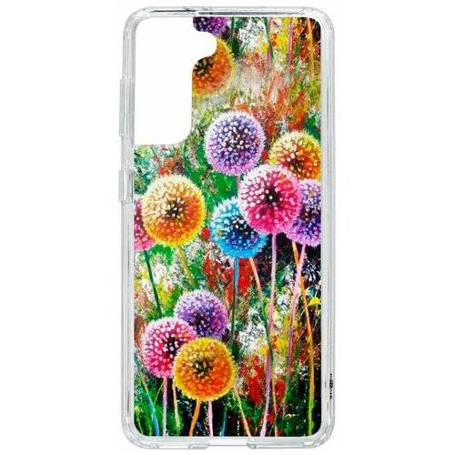 фото Чехол на samsung galaxy s21 / s30 kruche print одуванчики / чехол для samsung / чехол с рисунком / чехол с принтом / чехол для самсунг / чехол для самсунг / бампер на гелакси / чехол накладка для гэлэкси / противоударная накладка для samsung galaxy / защита для galaxy / защита на samsung / cиликоновый чехол для samaung galaxy / пластиковый чехол на самсунг / защитный чехол для самсунг / чехольчик / защита телефона / ударопрочный чехол / галакси кruче