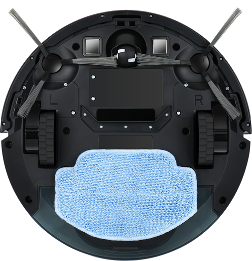 Робот-пылесос IRBIS Bean 0121, сухая, влажная уборка, управление смартфоном, чёрный - фотография № 13