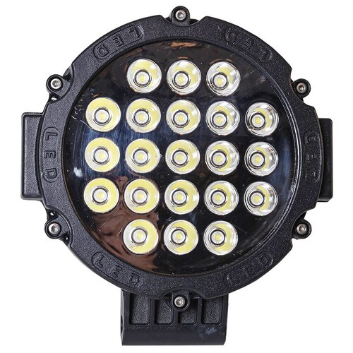 Фара противотуманная круглая 10-30V 180х175х65мм 63W 3W*21PCS,6000K(рассеиваемый)