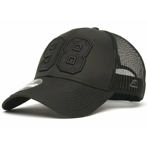 фото Бейсболка atributika & club, размер 55-58, черный