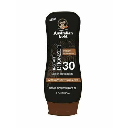 Australian Gold instant bronzer spf 30 lotion Солнцезащитный лосьон с мгновенным бронзированием солнцезащитный лосьон с бронзированием lotion sunscreen with instant bronzer spf 30 australian gold