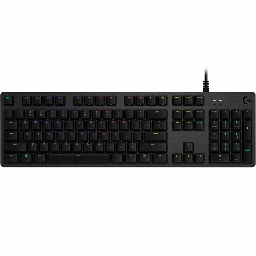 Игровая клавиатура Logitech G512 Carbon GX Brown Tactile (русская раскладка) клавиатура logitech g g513 carbon lightsync rgb mechanica gx brown черный 920 009329