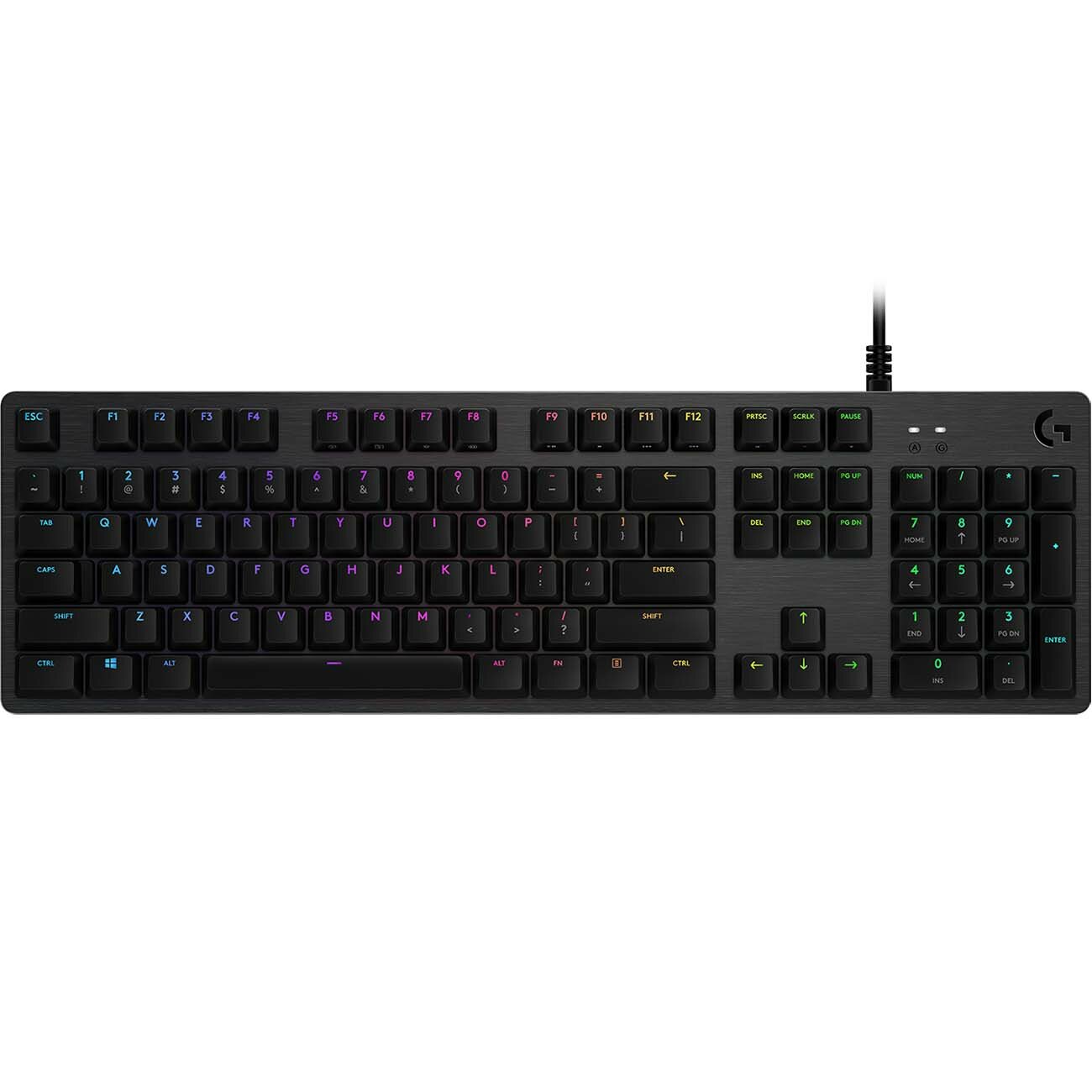 Клавиатура Logitech G512 Carbon GX Brown Switch Carbon (920-009356) .