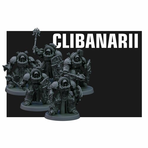 Набор фигурок рыцари Крыла Смерти для настольной игры Warhammer 40k размер 40мм