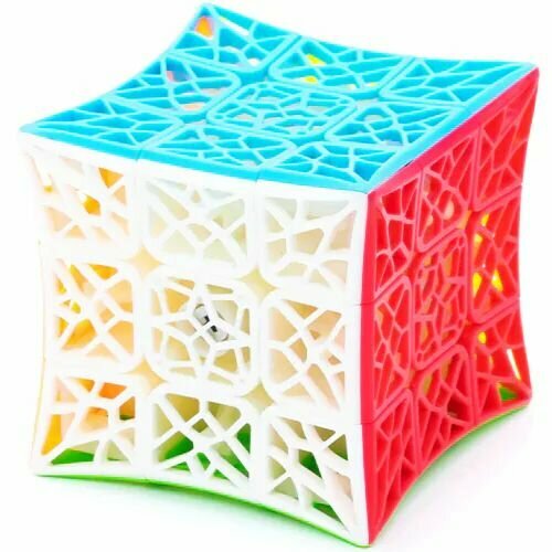 Кубик Рубика / QiYi MoFangGe DNA Concave Сube 3x3 / Развивающая головоломка newest qiyi dna pyramid cube stickerless magic cube dna plane cubo magico puzzle cubes toys for children kids