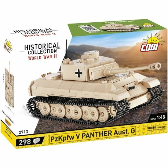 Конструктор Cobi 2713 Немецкий средний танк PANZER V PANTHER AUSF.G