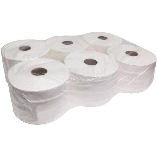 Туалетная бумага для диспенсера Luscan Professional 2-слойная 6 рулонов по 215 метров (арт.1095396)