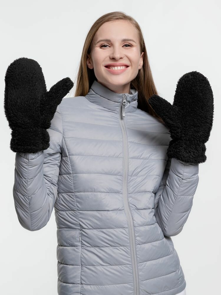 Варежки molti для женщин  размер OneSize  черный