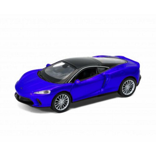 Машинка WELLY 1:38 McLaren GT Синий пруж. мех. машинка welly 1 38 hyundai santa fe синий пруж мех