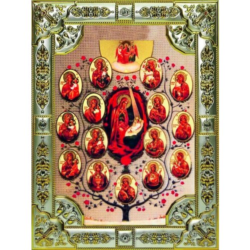 Икона Древо Пресвятой Богородицы древо пресвятой богородицы икона в рамке 12 5 14 5 см
