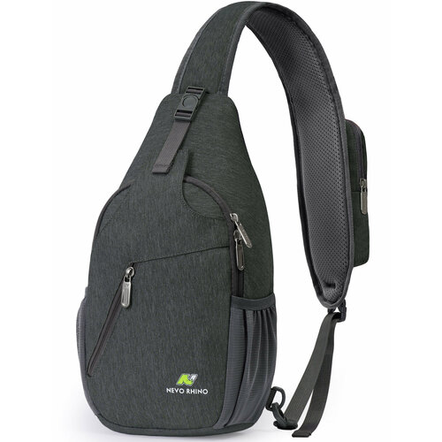 Рюкзак однолямочный Nevo Rhino 8999-1 Dark Grey