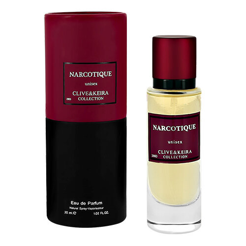 CLIVE & KEIRA туалетная вода NARCOTIQUE (унисекс) 30 мл