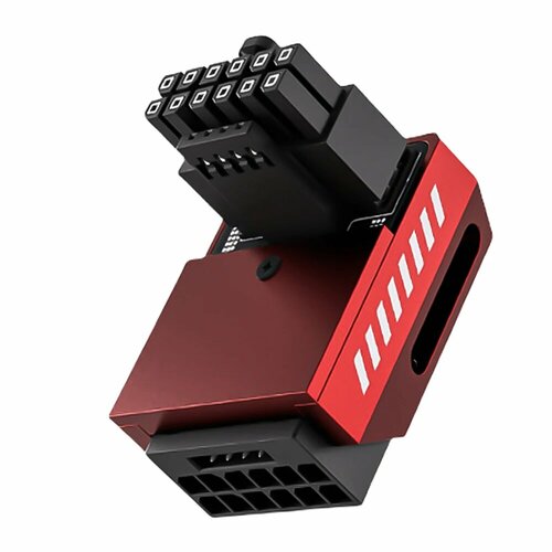 Адаптер PCIe 50 ALLOYSEED 600 Вт для RTX 3090Ti 4070Ti 4080 4090 Red RVS 1189₽