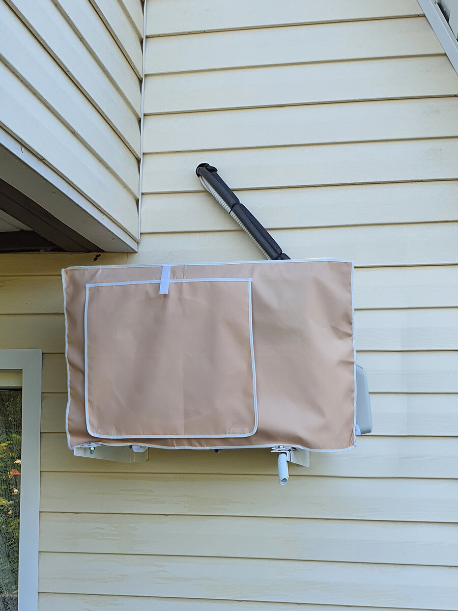 Чехол для кондиционера 80x56x26см внешний/наружный блок сплит-системы — фото 1