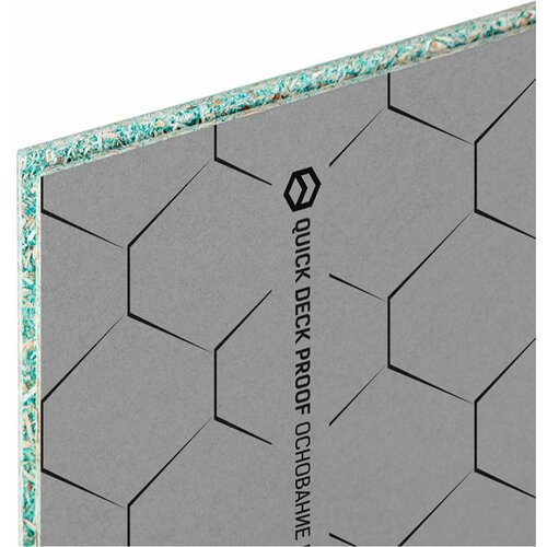 Плита ДСП шлифованная Quick Deck Proof для кровли 1830х600х12 мм
